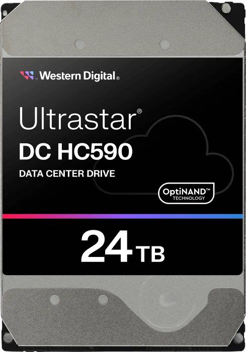 Western Digital Ultrastar DC HC590 24TB, SE, 24/7, 512e / 3.5" / SATA 6Gb/s