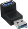 InLine USB 3.0 Adapter, Stecker A auf Buchse A 90° gewinkelt oben Vorschaubild