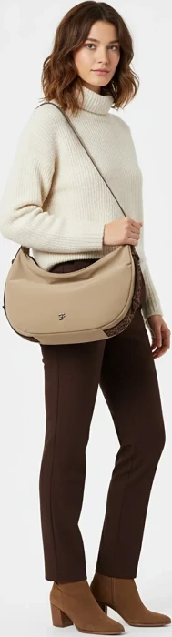 Suri Frey Sammy Medium Schultertasche taupe