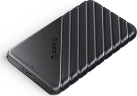Orico 25PW1C-C3, 2.5" HDD Enclosure, schwarz, 2.5", USB-C 3.0