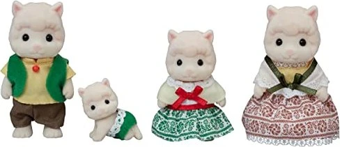 Epoch Sylvanian Families - Familien - Alpaka Familie Wollig