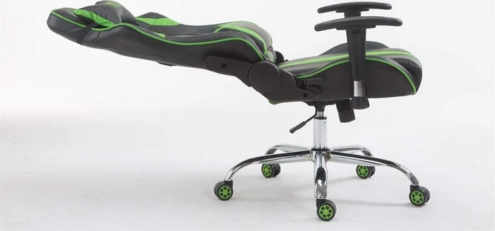 CLP Racing Limit Kunstleder Gamingstuhl, schwarz/grün