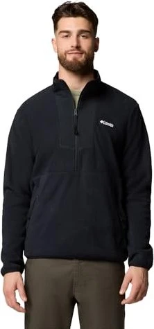 Columbia Sequoia Grove Half Zip Fleece Pullover schwarz (Herren)