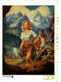 Calvendo Banditen am Pass - historisches Filmplakat zu einem Film, der nie gedreht wurde