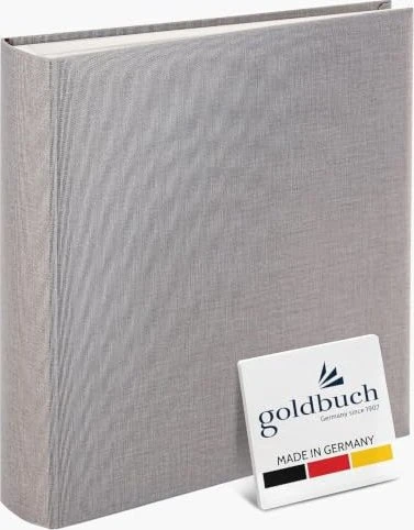 Goldbuch Buch Fotoalbum Summertime Trend 2 30x31 grau