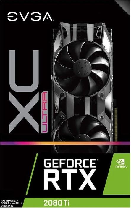 EVGA GeForce RTX 2080 Ti XC Ultra Gaming, 11GB GDDR6, HDMI, USB-C, 3x DP