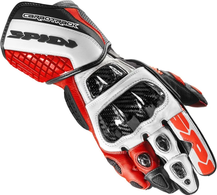 Spidi Carbo Track Evo schwarz/weiß/rot