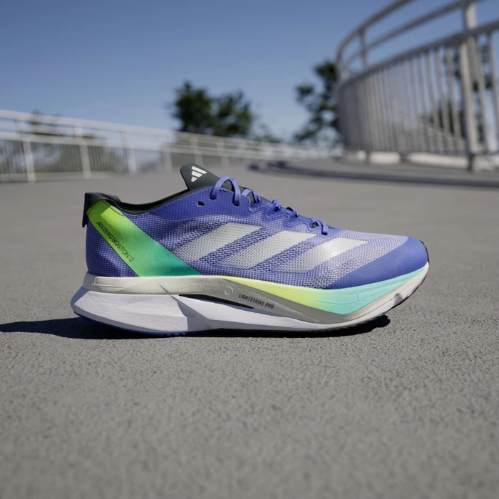 adidas Adizero Boston 12 cobalt blue/zero metalic/lucid blue (Herren)