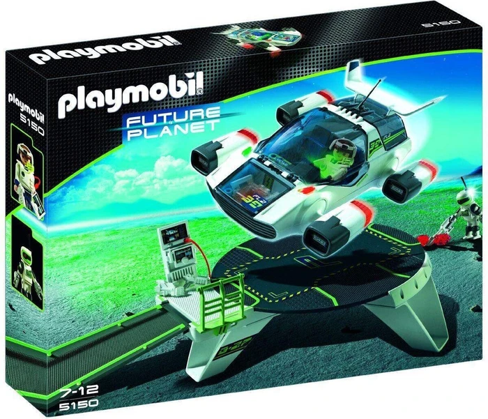 playmobil Future Planet E-Rangers Turbojet mit Startstation