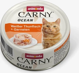 animonda Carny Ocean weißer Thunfisch und Garnelen, 80g