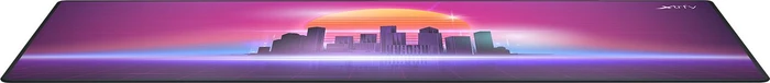 Cherry Xtrfy GP5 Retrowave XL Gaming Mauspad, 920x400mm, City-Motiv