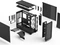 Fractal Design Meshify 3 XL Black Solid, schwarz Vorschaubild