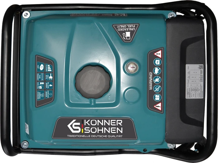 Könner & Söhnen KS 8100iEG Hybrid Flüssiggas/Benzin-Stromerzeuger