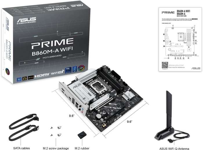 ASUS Prime B860M-A WIFI (Intel 1851)