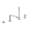Grohe Lineare 4-Loch Einhand-Wannenkombination chrom Vorschaubild