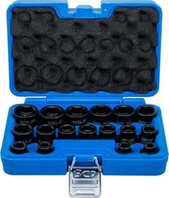 BGS technic Steckschlüsselsatz inkl. Werkzeugbox, 17-tlg.