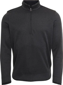 Under Armour SweaterFleece Half Zip Funktionsshirt langarm schwarz (Herren)