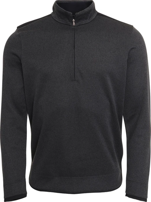 Under Armour SweaterFleece Half Zip Funktionsshirt langarm schwarz (Herren)