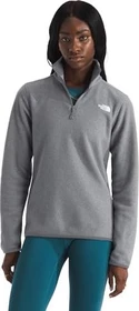 The North Face Glacier 1/4 Zip Fleece Pullover tnf mid grey heather (Damen)