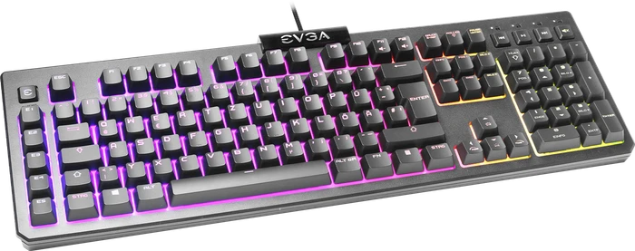 EVGA Z12, LEDs RGB, schwarz, USB, DE