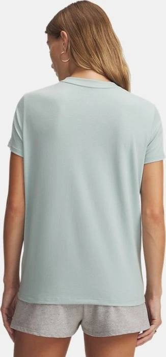 Under Armour Rival Core Funktionsshirt kurzarm enamel blue/white (Damen)
