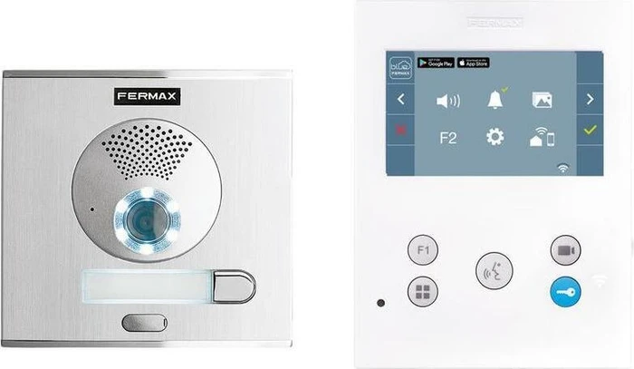 Fermax Duox plus VeoXs Türsprechanlage, Einfamilienhaus