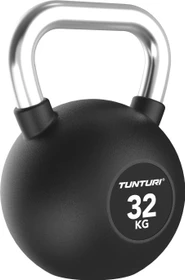 Tunturi Platinum Gummi Kettlebell Hantel 32kg