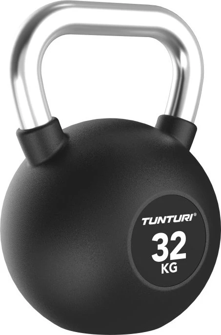 Tunturi Platinum Gummi Kettlebell Hantel 32kg