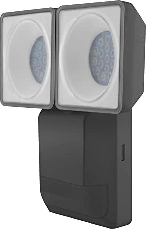 Osram Ledvance Endura Pro Spot Sensor 840 IP55 16W Wandleuchte 2-flammig dark grey