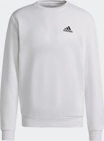 adidas Essentials Fleece Sweatshirt weiß/schwarz (Herren)