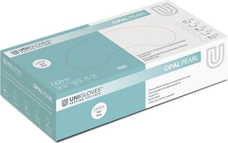 Unigloves Opal Pearl Einweghandschuhe L, 100 Stück