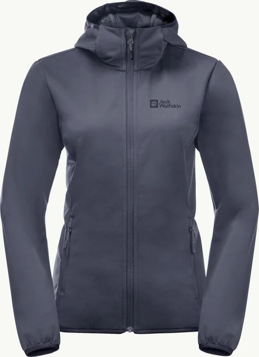 Jack Wolfskin Windhain Hoody Funktionsjacke dolphin (Damen)