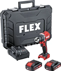 Flex DD 2G 18.0-EC LD/2.5 Set Akku-Bohrschrauber inkl. Koffer + 2 Akkus 2.5Ah