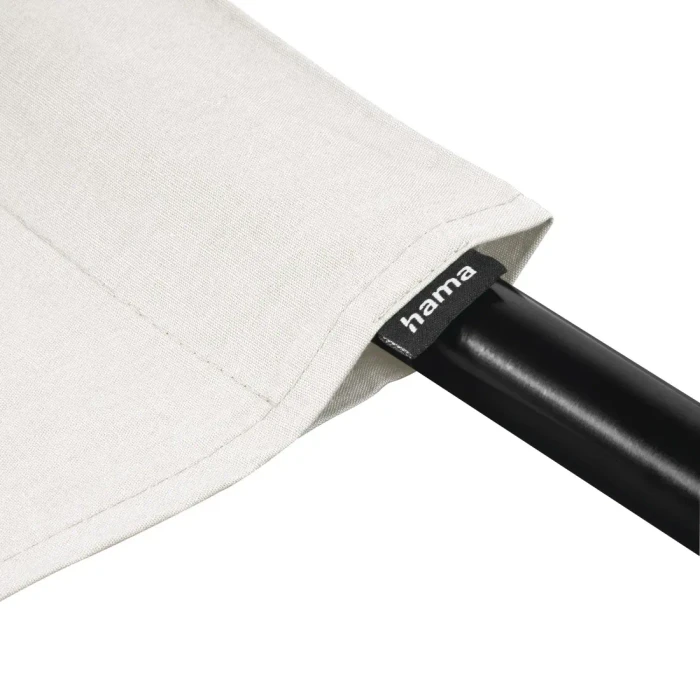 Hama Fotostudio-Hintergrund, Stoff, 2,95x6m, Weiß