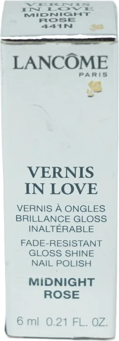Lancôme Nagellack Vernis in Love Midnight Rose, 6ml