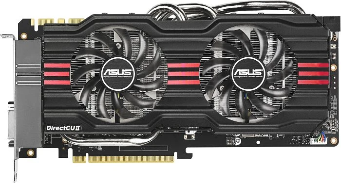 ASUS GeForce GTX 770 DirectCU II OC, GTX770-DC2OC-2GD5, 2GB GDDR5, 2x DVI, HDMI, DP