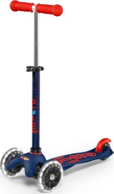 Micro Mini Micro Deluxe LED Kickboard navy blue