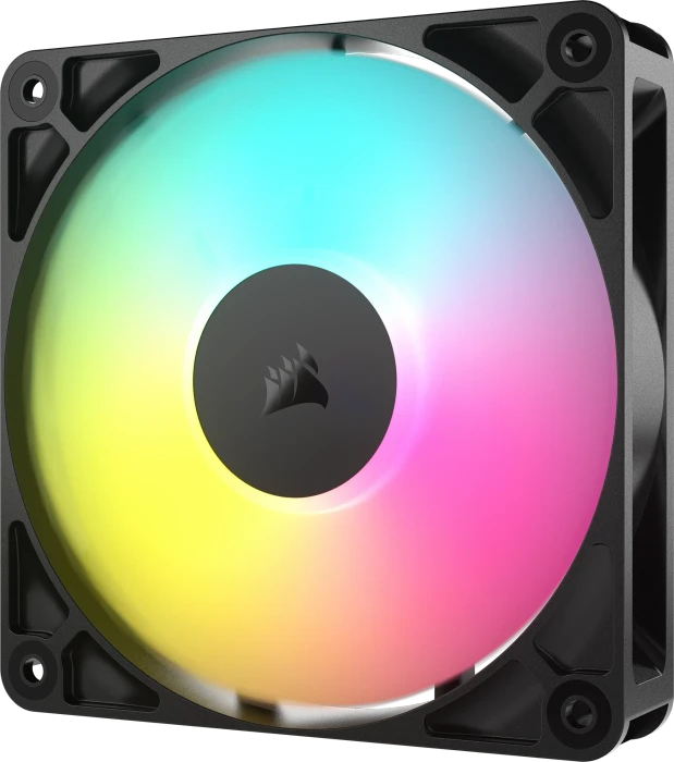 Corsair RS Series RS120 Reverse ARGB, schwarz, 120mm, 3er-Pack