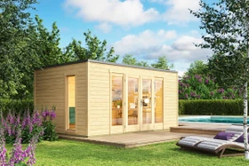 Lasita Maja Palermo 2 Gartenhaus natur
