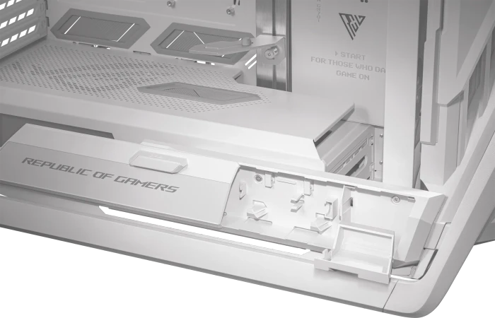 ASUS ROG Hyperion GR701 White, Glasfenster