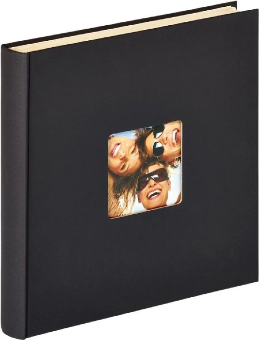 Walther Design Selbstklebe Fotoalbum Fun 33.5x33 schwarz