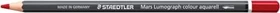 Staedtler Mars Lumograph colour aquarell 104 Aquarellstift karminrot, Kartonetui, 6er-Pack
