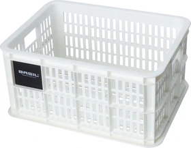 Basil Crate S Fahrradkorb bright white