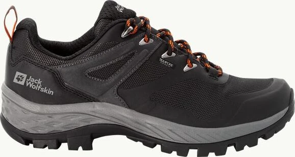 Jack Wolfskin Rebellion Guide Texapore Low schwarz/orange (Herren)