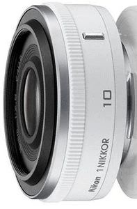 Nikon 1 NIKKOR 10mm 2.8 weiß