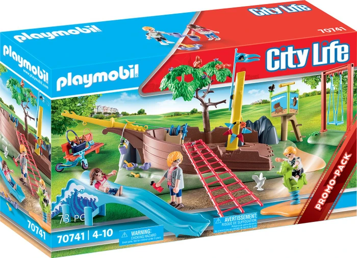 playmobil City Life Abenteuerspielplatz mit Schiffswrack