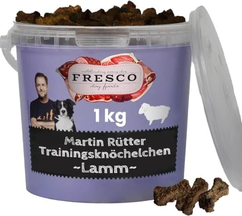 Fresco Dog Martin Rütter Trainingsknöchelchen, Lamm, 1kg