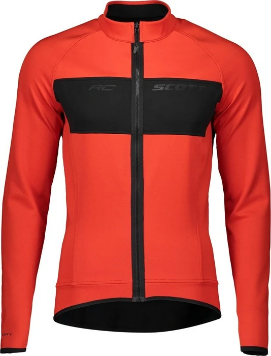 Scott RC Warm Reversible WB Fahrradjacke black/fiery red (Herren)