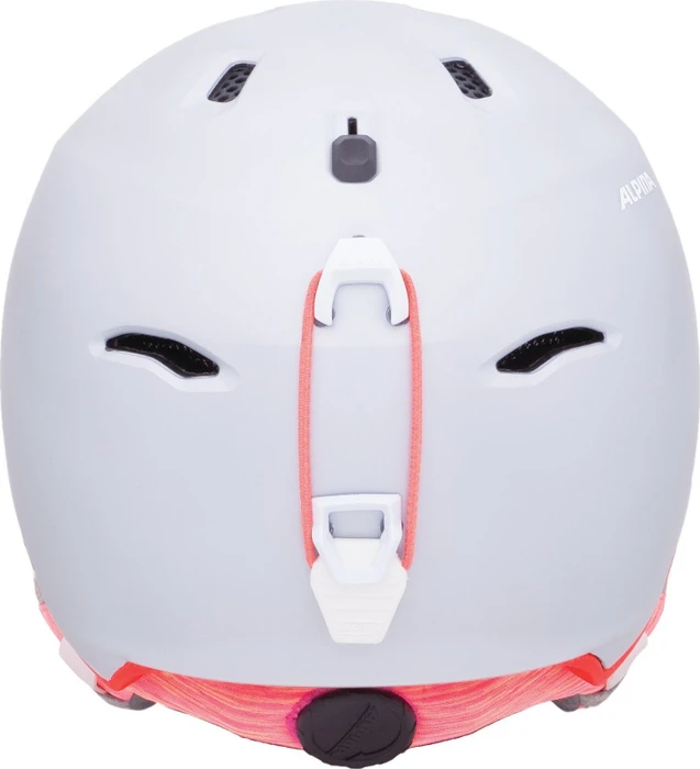 Alpina Maroi Helm silver/flamingo matt