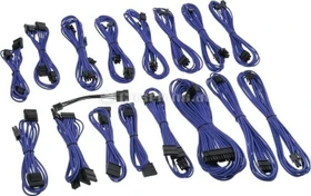 CableMod C-Series ModFlex Full Cable Kit, AXi, HXi, RM, blau